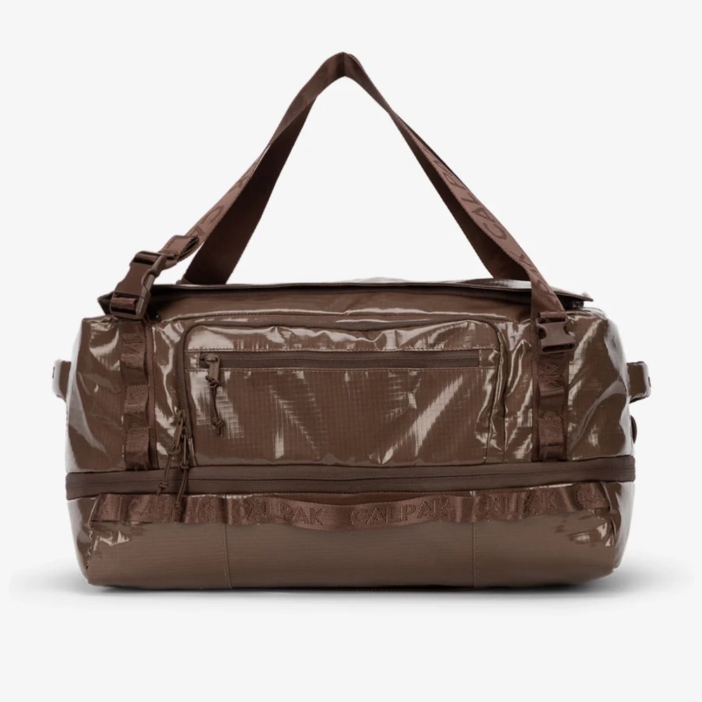 Calpak Terra Large 50L Duffel Backpack in Cacao